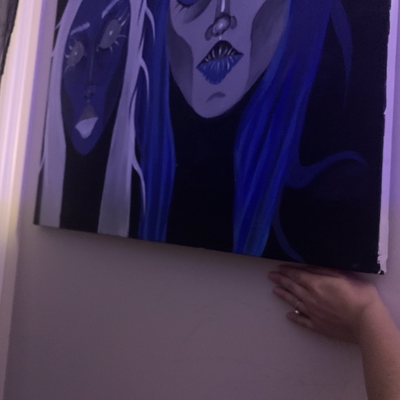 Handmade large wall painting 🧸🔮 - Picture 4 of 4